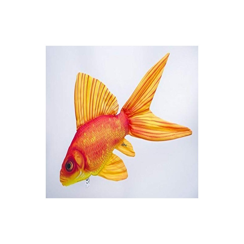 GABY Fish Pillows Goldfish Cushion, Multicoloured, M (Pack of 1)