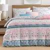 HORIMOTE HOME Boho Floral Single Duvet Cover Sets - Reversible