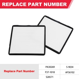 Cabin Air Filter Fit For Kenworth 660 T680 T800 T880 Peterbilt 387 567 579 Replaces# PA30269 F37-1018 S28571 S-9034 AF56102