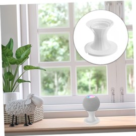 KICHOUSE Mini Speaker Stand White Smart Speaker Accessory Cable Management Present