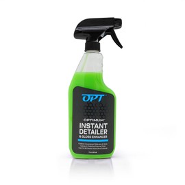 Optimum Instant Detailer and Gloss Enhancer - 17 Oz., Quick Detailer Spray for Superior Car Shine, Detail Spray Safe for Cars, Trucks, Motorcycles, RV's and More
