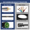 Gubrdfrsod 8 Ft 7 Pin Trailer Wiring Harness With 7