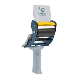 WOD SNC-389 3" Mousetrap Low Noise Carton Sealing Packaging Tape Silent Gun Dispenser with Safety Blade Cover - Ideal for Noise Sensitive Environments: Fits Up to 3 in. Wide (Holds 3 in. Core)