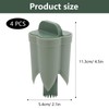 4 PCS Pepper Corer, Upgrade 2 in 1 Pepper Seed