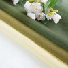 MIULEE Curtains Olive Green Transparent Living Room Modern Curtain Two-Tone