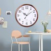Tosnail Nostalgia Wall Clock No Ticking Noise 30 cm