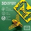 Little & Wood: Woodlet: Medium - Moose - Brown, 3D