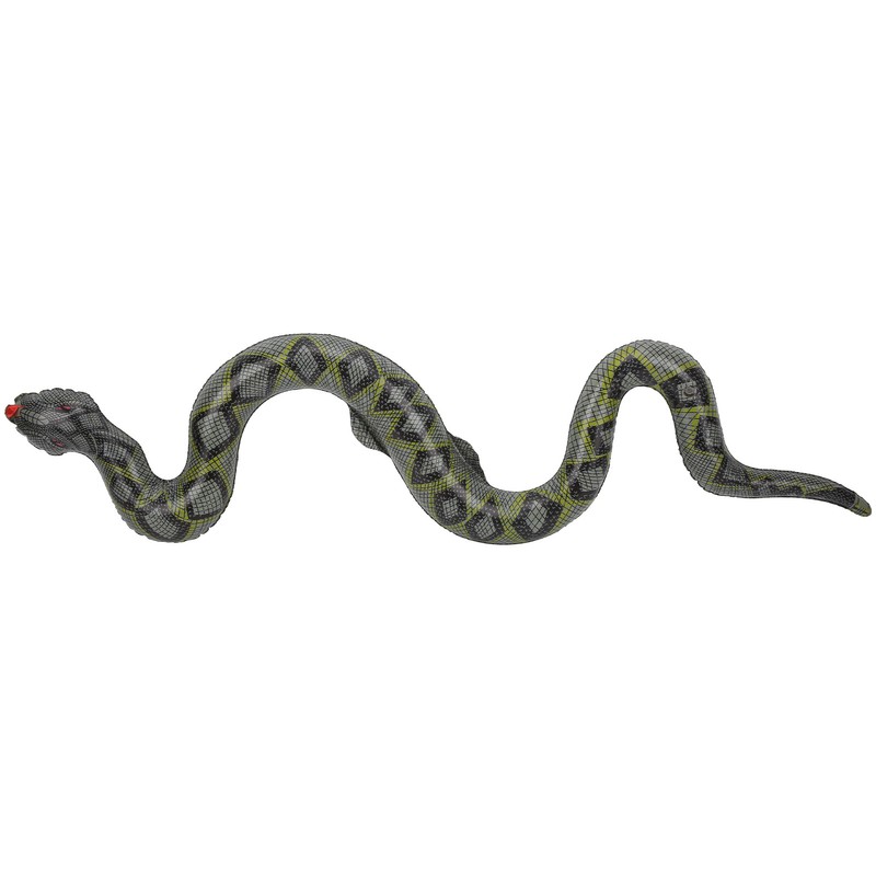 10pcs Inflatable Snakes Toy Scary Snake for Garden Farm Swimming