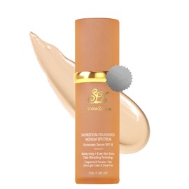 OUSHANG Bio Forever 4-in-1 Color Changing Foundation, SPF 50+, Medium/Light, Anti-Aging Concealer with Sun Protection, 1.2Fl Oz (Medium Spectrum, 1.2 fl.oz)