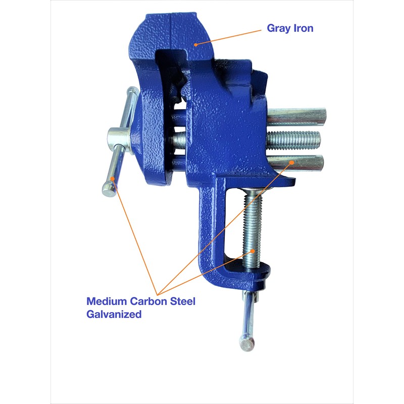 Rolin Vise Wood Working Clamp 3 Inch Light Duty Tools