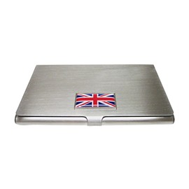 Kiola Designs Thin Bordered United Kingdom Union Jack Flag Business Card Holder