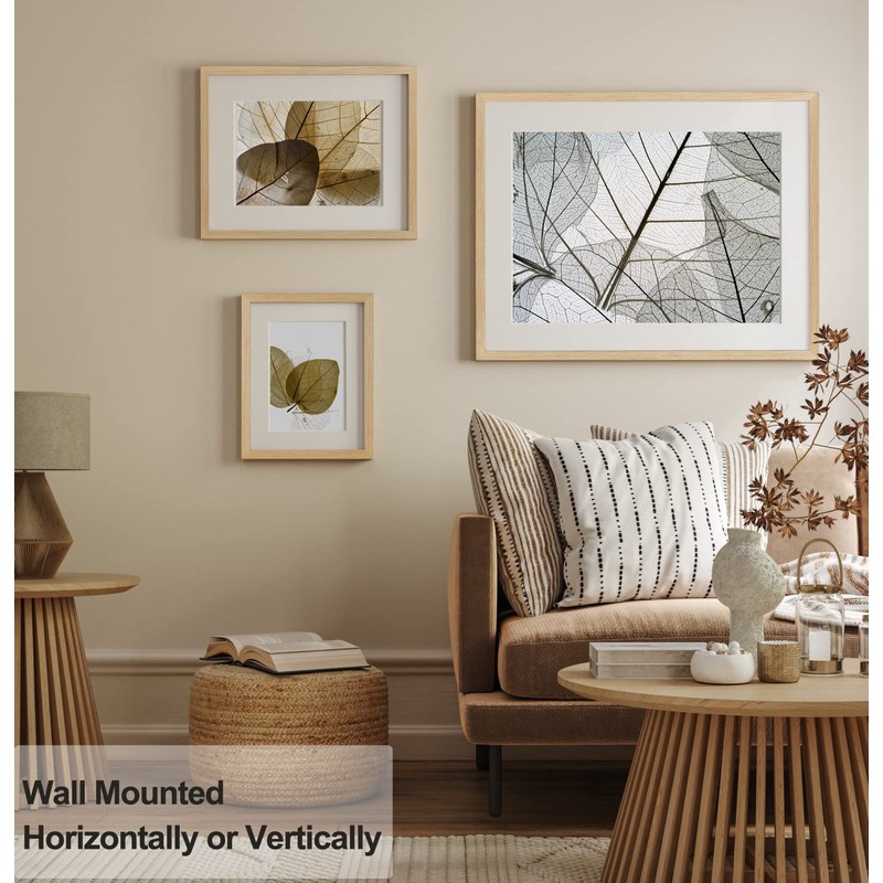 Yaetm 20x24 Picture Frame with Mat for 16x20 Set of