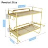 Clirass 2-Tier Over Toilet Storage Shelf, Bathroom Organizers, with 2