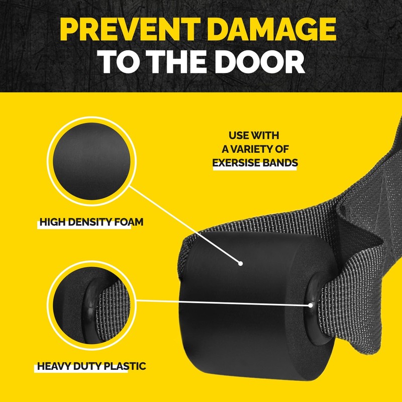 Tribe Lifting Heavy Duty Door Anchor with Carabiner - Secure