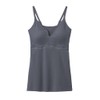 Gunze KIREILABO KB7158 Women's Maternity Bra Cami, charcoal gray