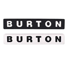 Burton 20342101960 F Bar Logo Snowboard Deck Pad, Set of 2, 20-21 Model
