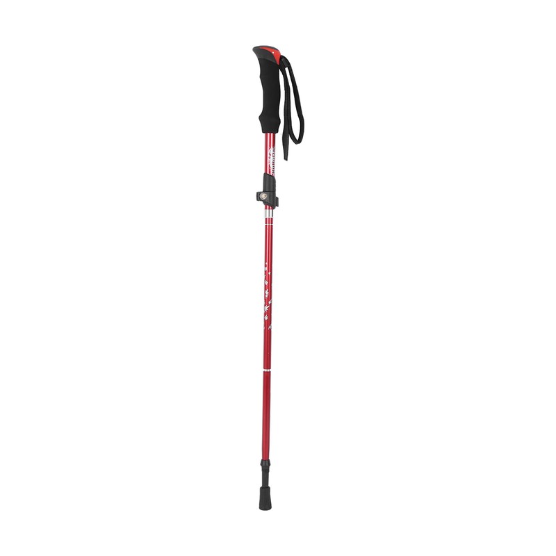 Aluminium Alloy Trekking Poles 5 Sections Collapsible Hiking Walking Climbing