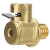 Engine Oil Drain Valve M12‑1.75 Connector Quick Brass Stainless Steel