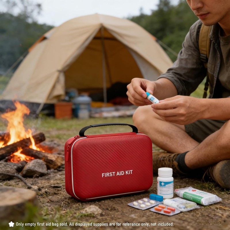 First Aid Kit - Smart Compartments Medical Kit with EVA