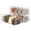 frtzal Purse Handbag Organizer 4 Sections Bag Closet Shelf Divider