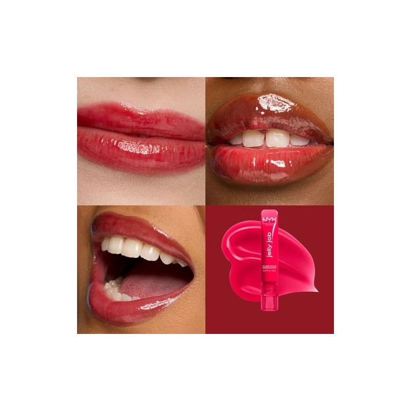 NYX Professional Makeup, Jelly Job Gloss -Tono Cherry Jelly
