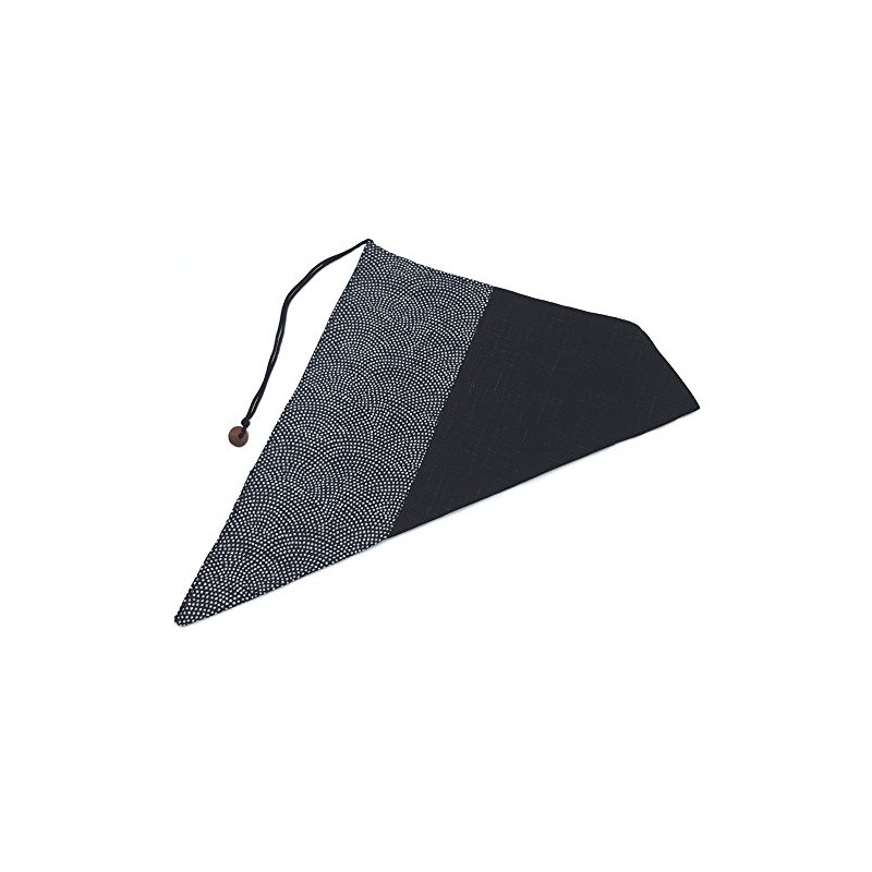 Chopsticks bag Shark, X Black Cloth My Chopsticks Holder Handmade