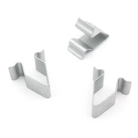 VVO Fasteners Metal Roof Lining, Headlining Sunvisor and Overhead Console Clip, Silver (Pack of 10)