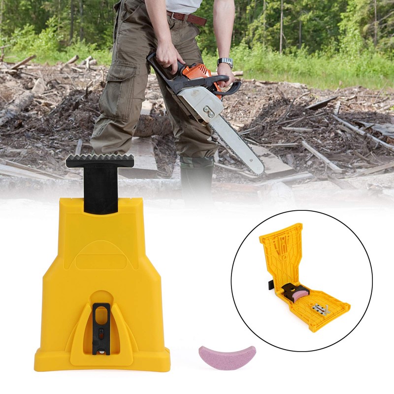 Artudatech Chainsaw Teeth Sharpener, 16-20 inch Chainsaw Teeth Sharpener Saw