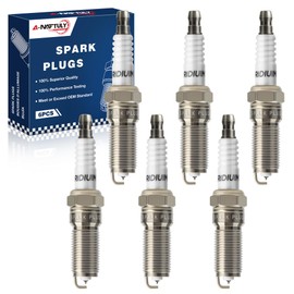 Iridium Spark Plugs 6 Pack Fit for 3.5 Ford F150 2011 2012 2013 2014-2019,Ford Explorer 2013-2019,Ford Expedition 2015-2018,Ford Taurus 2010-2019,Ford Flex 2010-2019,Ford Transit 150 250 350 V6 3.5L