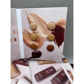 100*TRUE SKIN SERUM FOUNDATION LIGHTWEIGHT SMOOTHING SOOTHING SAMPLE 6 COLOR