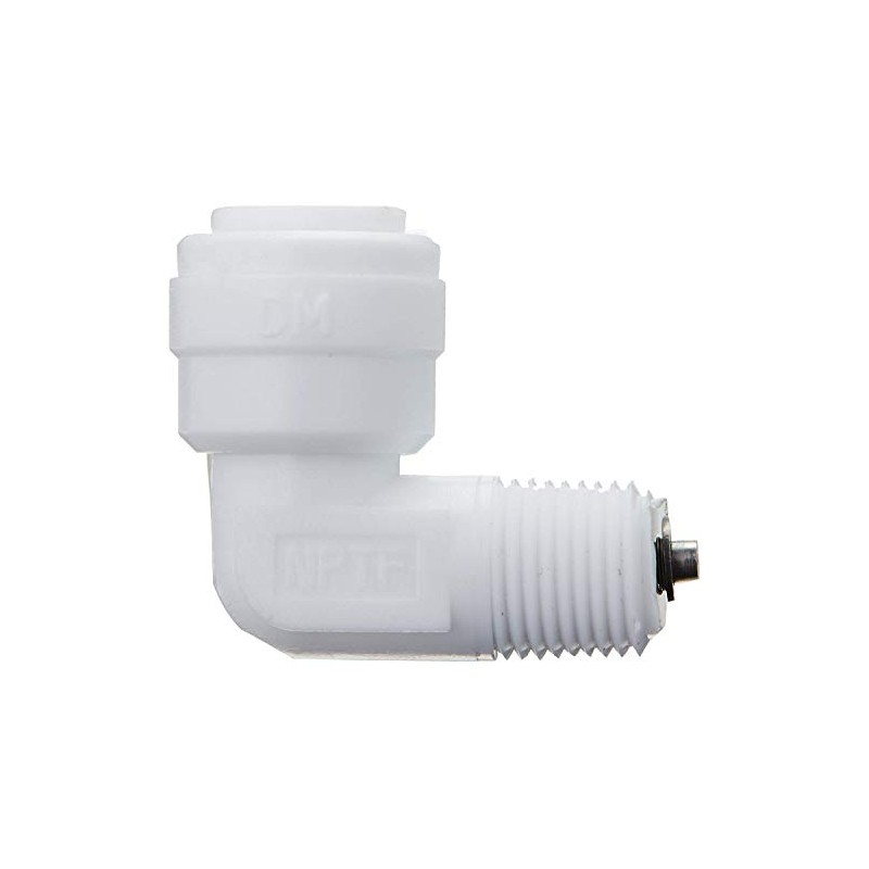 Fixed Elbow Check Valve 1/8 MPT x 1/4 Qucik Connect