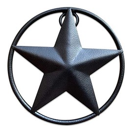 Black Barn Star â Metal Stars for Outside, Texas Star Metal Wall DÃ©cor for House, Iron Rustic Vintage Decoration, Western Country Home Farmhouse Wall Art Outdoor Decorations
