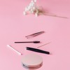 Qeuly 3 Pack Eyelash Case, Circle lash Packaging Case with