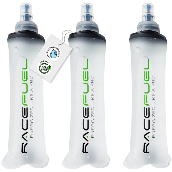 RACEPACE RaceFuel Foldable 250 ml Water Bottle Gel Bottle, Soft