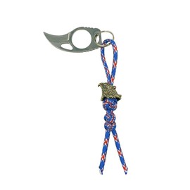 Knife Lanyard Beads: 550 Paracord Beads | EDC Lanyard Beads for Knives, Hand-Casted Metal Copper Symbols of Liberty American Eagle Paracord Beads and Charms, Lanyard Bead with Neck Knife