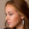 Kreativ Avantgarde Stadtblick Ohrringe Hängend Schmuck für Damen (Stil 14
