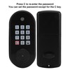 Digital Keyless Entry Door Lock Keypad Password Key Unlock Waterproof
