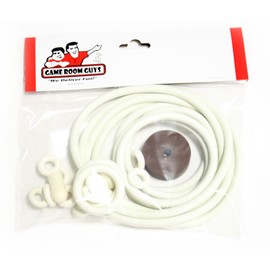 Game Room Guys White Ring Kit for Chicago Coin Big Flipper Pinball Machine