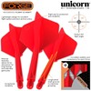 Unicorn Forge Dart Flights, Red, M