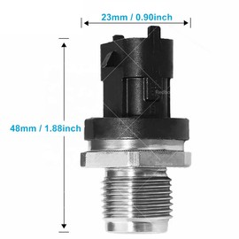 MAX COOL Fuel Rail Pressure Sensor Suitable for Ford Ranger PJ PK 0281006018 Suitable for Mazda BT50 CD UN 3.0