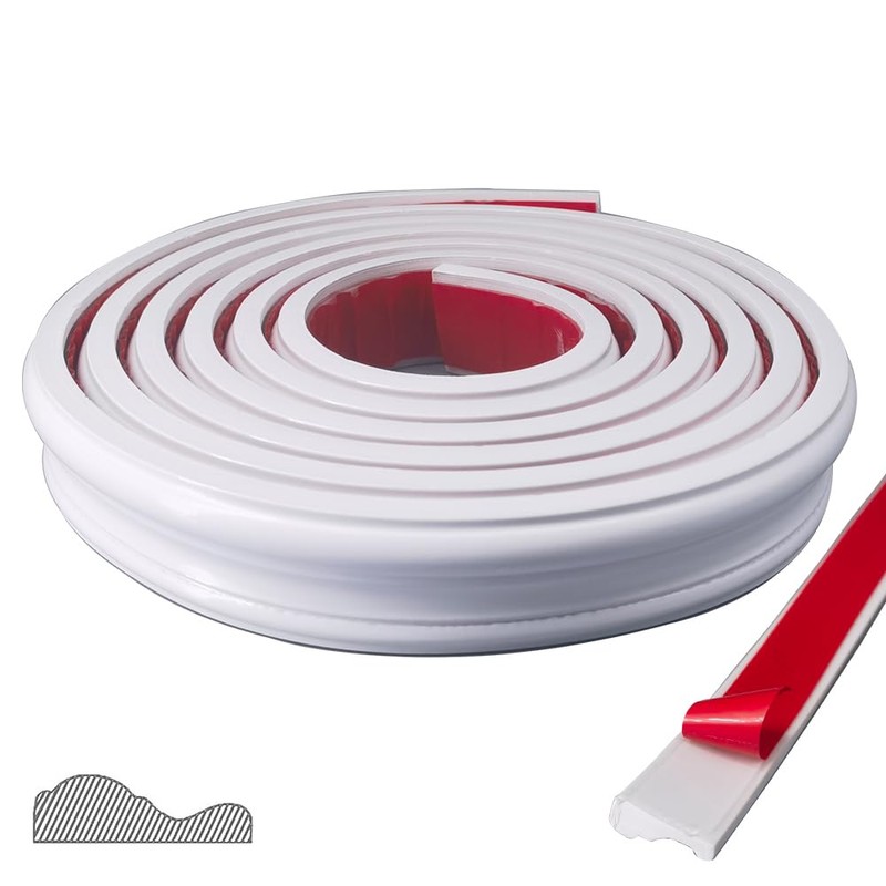 Peel and Stick Flexible Wall Molding Trim Self Adhesive Decorative