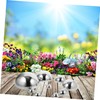 BESPORTBLE Metal Decorative Balls 10pcs Stainless Steel Gazing Half Balls