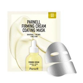 Parnell Bakuchiol Retinol Wild Yam Firming Cream Coating Mask 5ea, Facial Sheet Mask for Moisturizing & nourishing & lifting, korea skin care