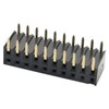 MULTICOMP PRO Female PCB 2.54mm 2 Row R/A 20 Way