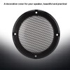 2 pcs 6.5 inch Audio Speaker Cover Decorative Circle Protective
