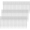 100 pcs 3 ml Pipettes Plastic Transfer Pipettes Eye Dropper,