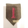 1st Infantry Division embroidered patch US Army "The Big Red