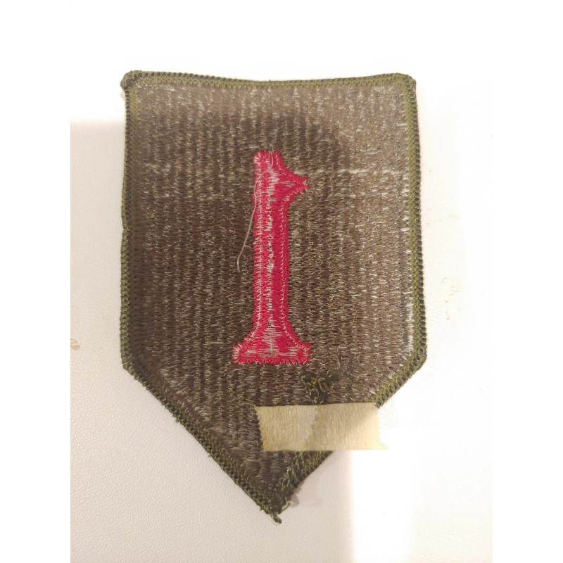 1st Infantry Division embroidered patch US Army "The Big Red