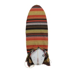 Surfboard Bag/Surfboard Sock/Surf Board Bag Cover Travel Day Bag - Awesome Surf Accessory! (Good for Shortboard or Longboard). Handmade! (orange, up to 6'6)