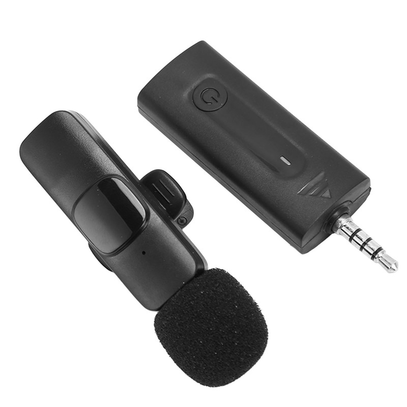 Wireless Lavalier Microphone Professional Plug and Play Noise Reduction Mini